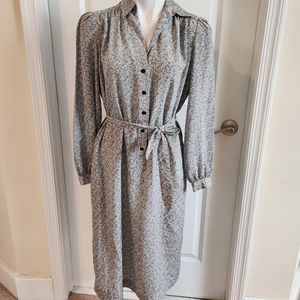 Schrader Sport vintage dress size 12 with belt unique design